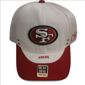 Reebok 49ers Red and White Cap